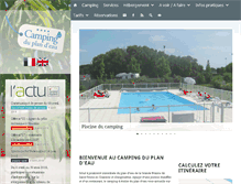 Tablet Screenshot of camping-angouleme.fr
